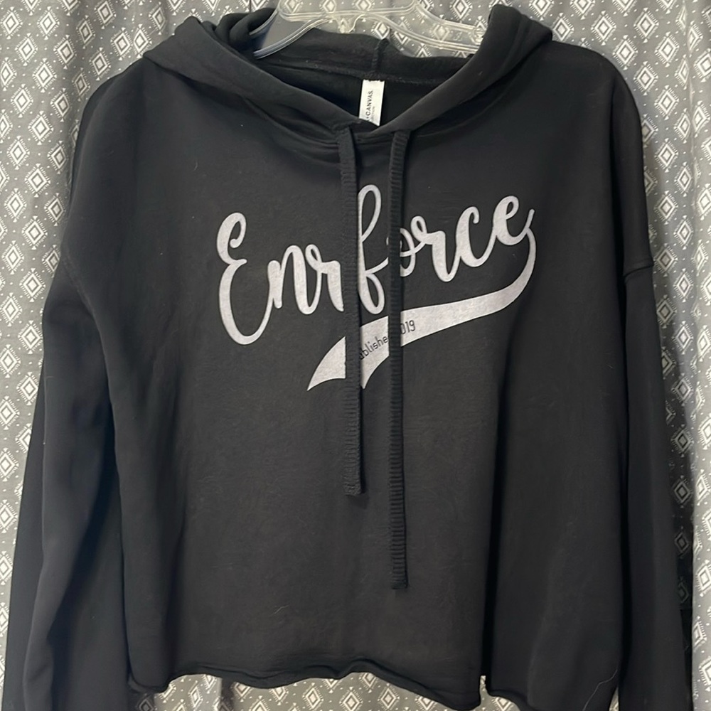 Crop hoodie